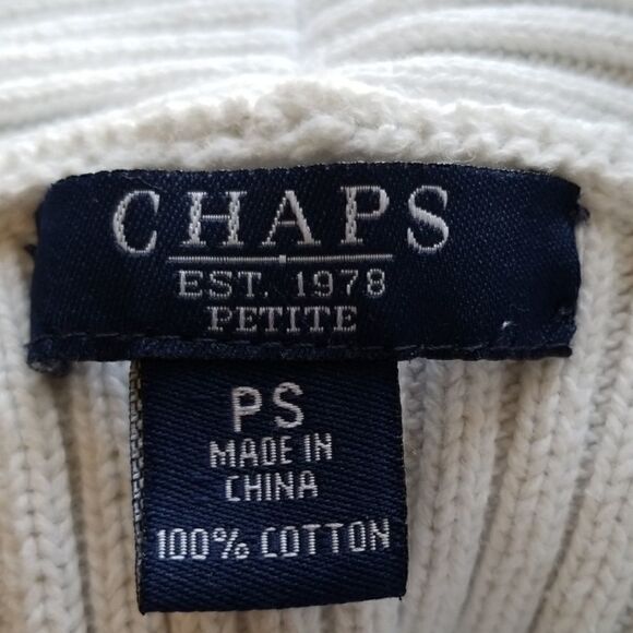 Chaps Cotton Sweater    - Picture 6 of 8